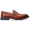 Base London Ivey Leather Men's Burnt Tan Loafers