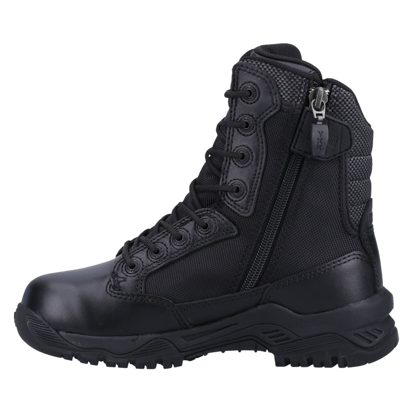 Magnum Strike Force 8.0 WP Side-Zip Leather Black Safety Boots