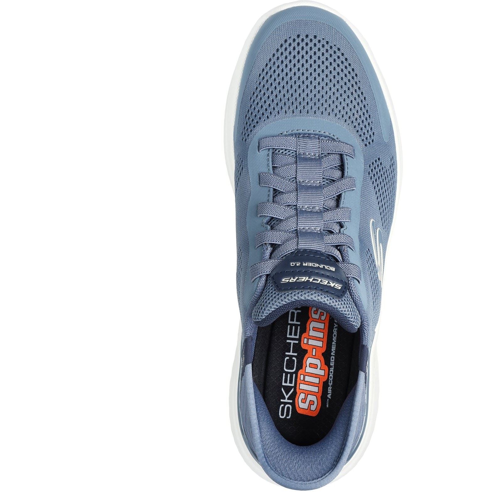 Skechers Bounder 2.0 Emerged Textile Men's Slate Trainers