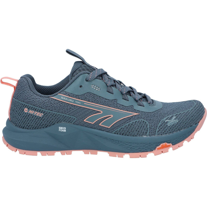 Hi-Tec Geo Nakuru Synthetic Women's Flintstone/Coral Hiking Boots