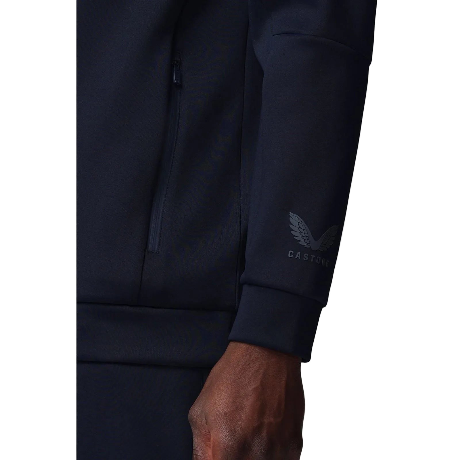 Castore Flex Hoodie Men's Blue Hooded Sweatshirt