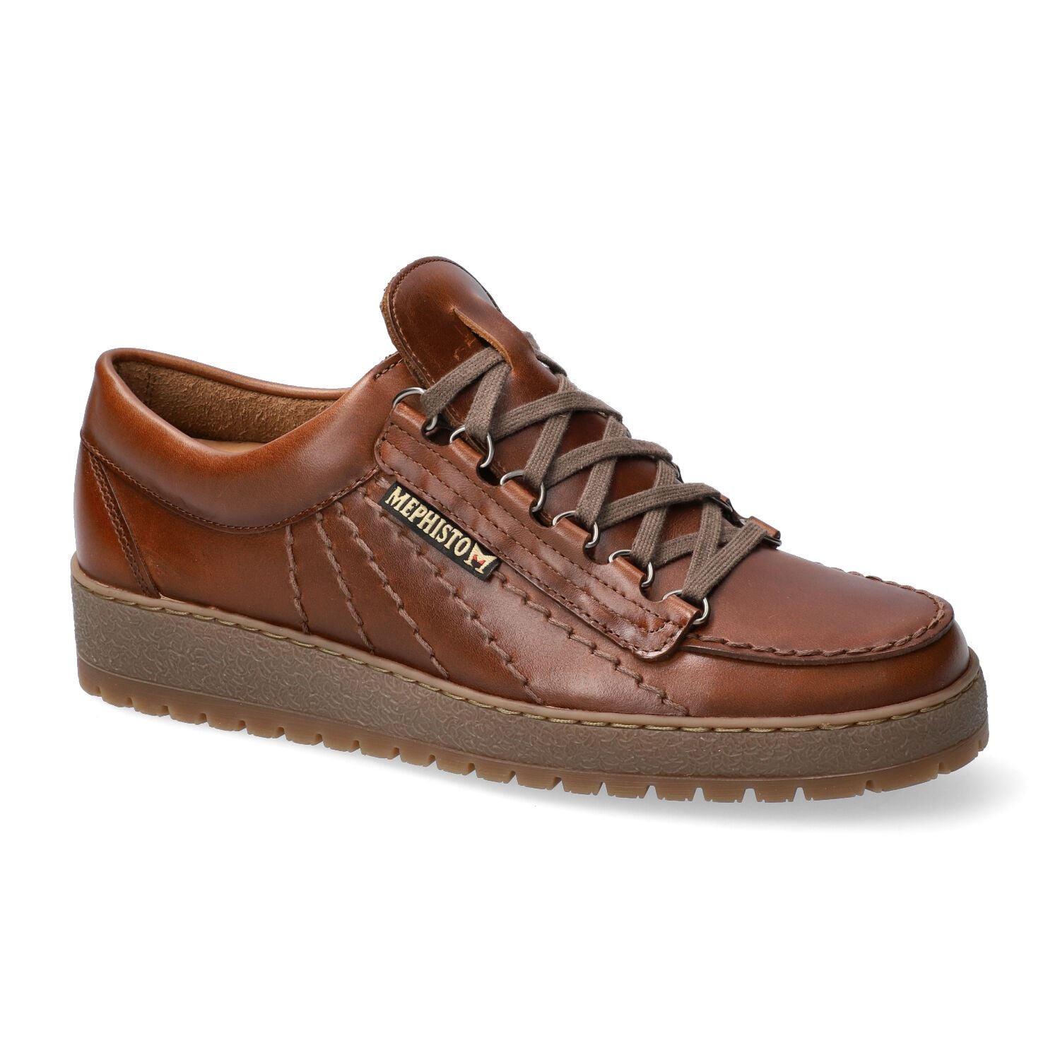 Mephisto Rainbow Heritage 4778 Leather Men's Chestnut Shoes