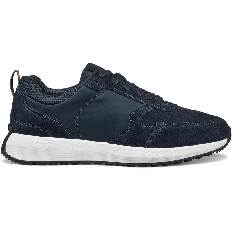 Geox U VOLPIANO Leather Men's Navy Trainers