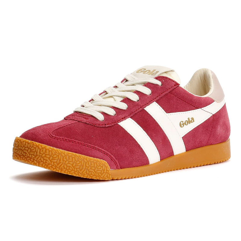 Gola Elan Suede Women's Cerise/Off White/Chalk Pink Trainers