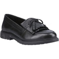 Hush Puppies Verity Kiltie Leather Women's Black Loafers
