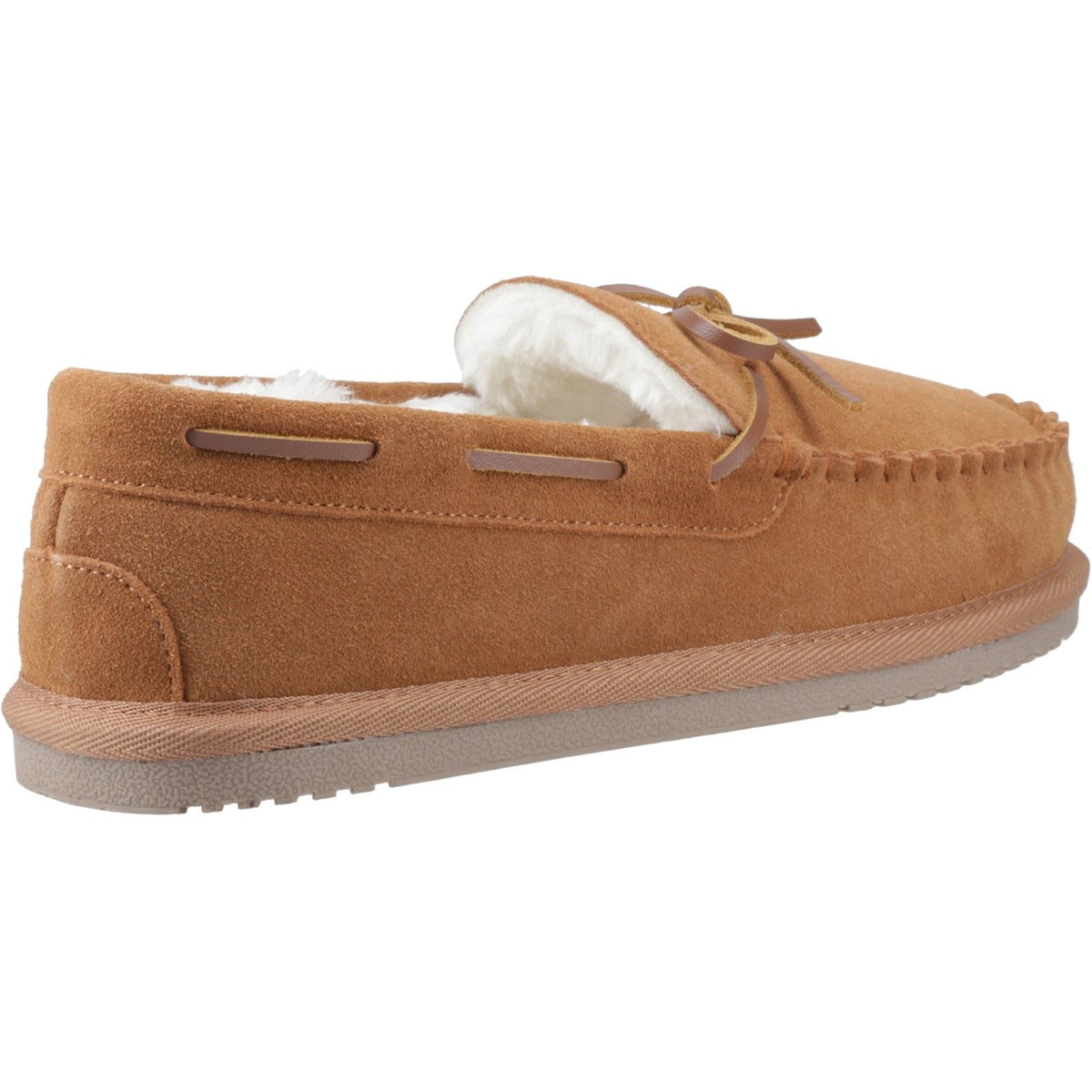 Hush Puppies Abraham Suede Men's Tan Slippers