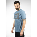 Caterpillar Graphic Cotton Men's Blue T-Shirt