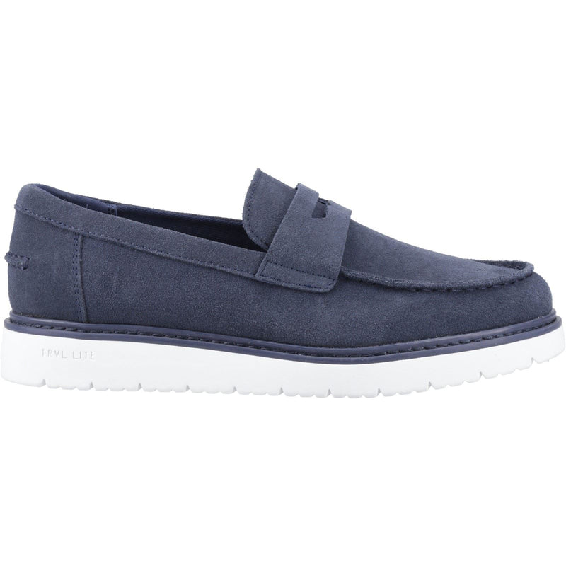 TOMS Navi TRVL LITE Havana Leather Men's Navy Loafers
