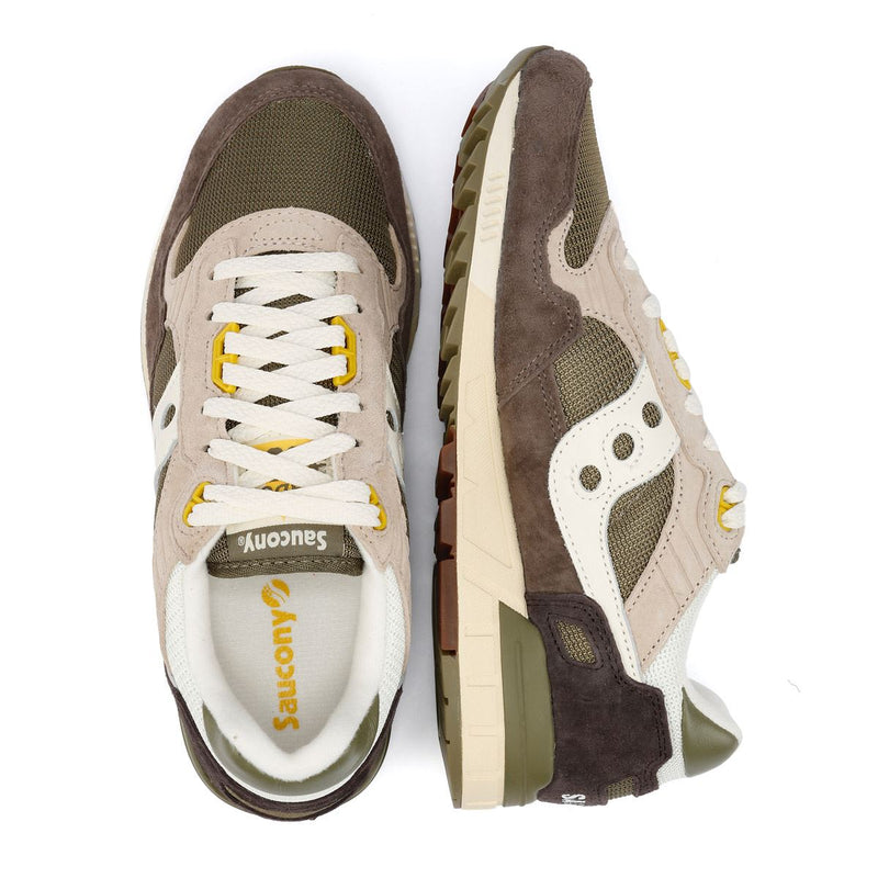 Saucony Shadow 5000 Green/Off White Trainers