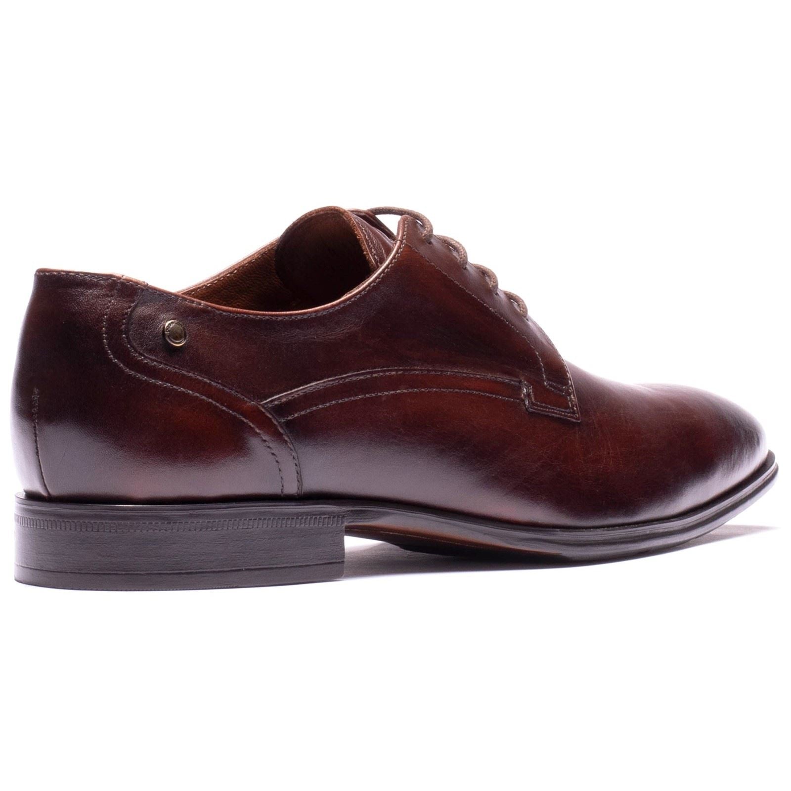 Base London Vance Leather Men's BROWN Derby Shoes