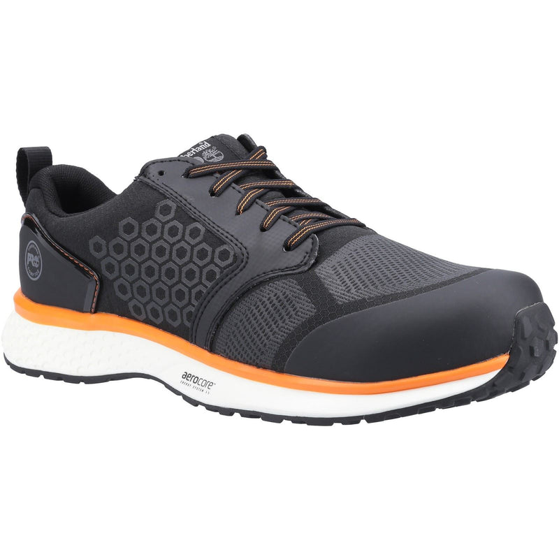 Timberland Pro Reaxion Synthetic Black/Orange Safety Trainers