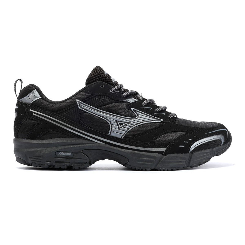 Mizuno MXR Tech Black / Metallic Grey Trainers