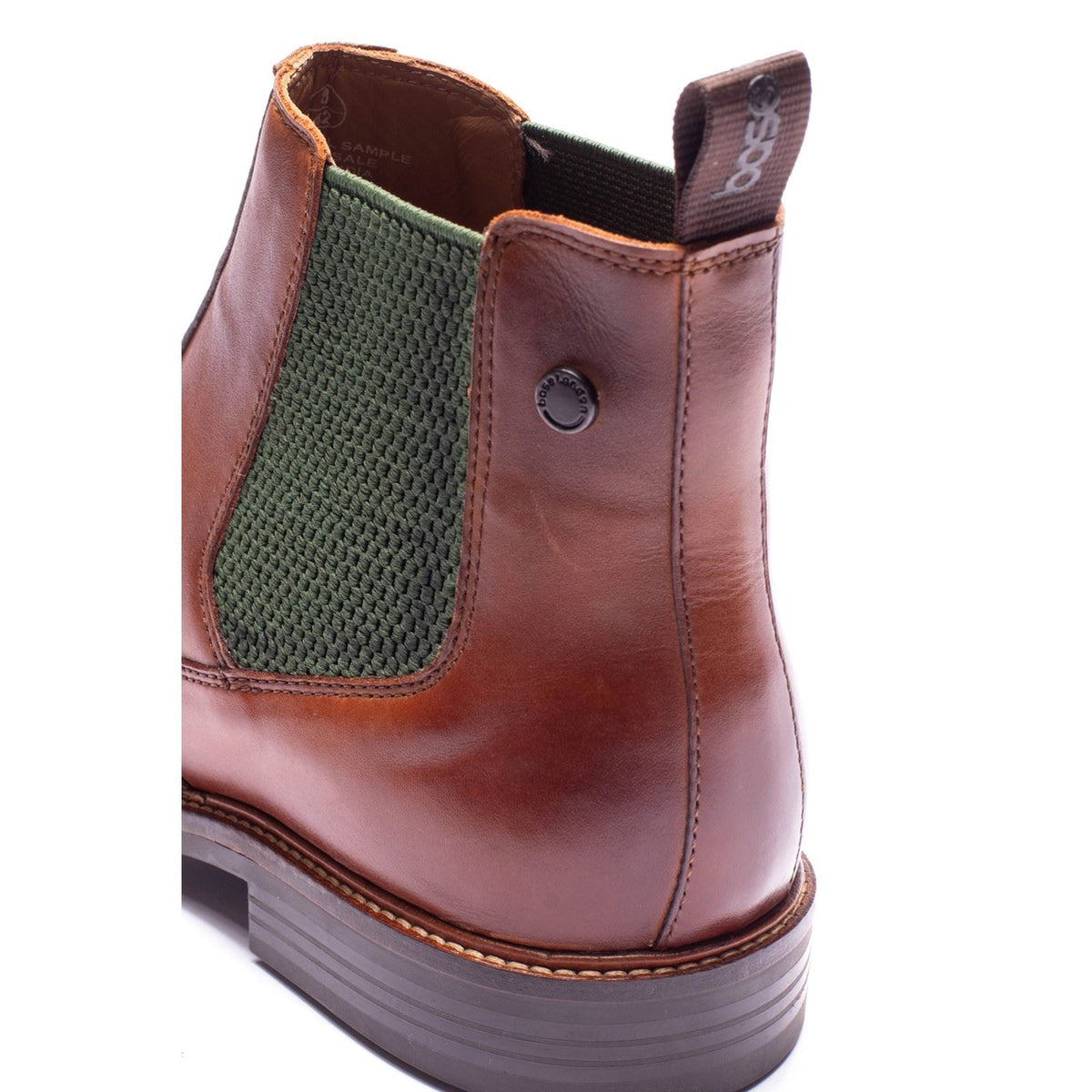 Base London Kensington Leather Men's Washed Tan Boots