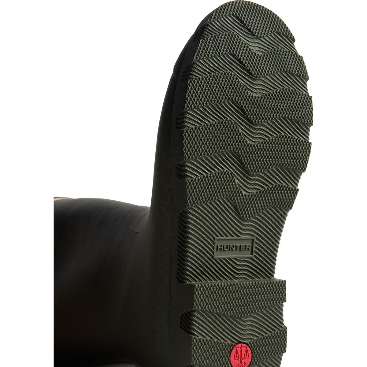 Hunter Downpour Tall Insulated Boot Rubber Women's Dark Olive Wellington Boots