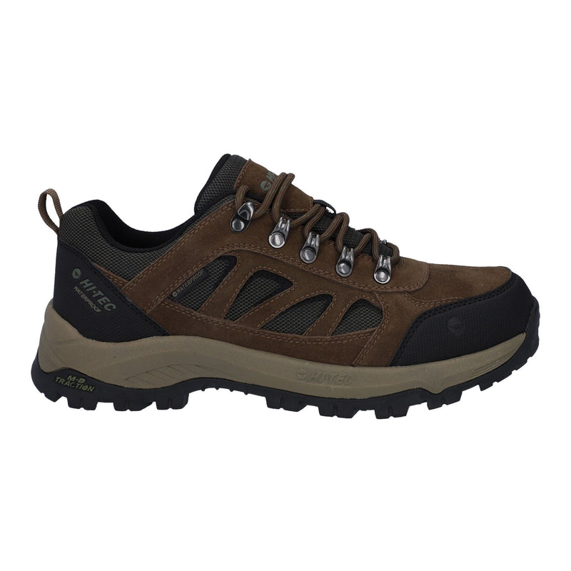 Hi-Tec Bandera Expedition Low Leather Men's Smokey Brown/Khaki Hiking Boots