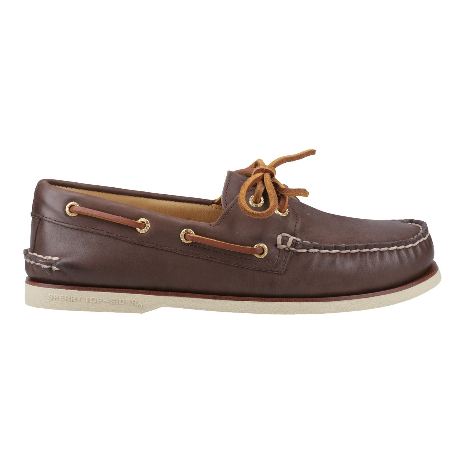Sperry Authentic Gold Cup Leather Men's Brown Boat Shoes