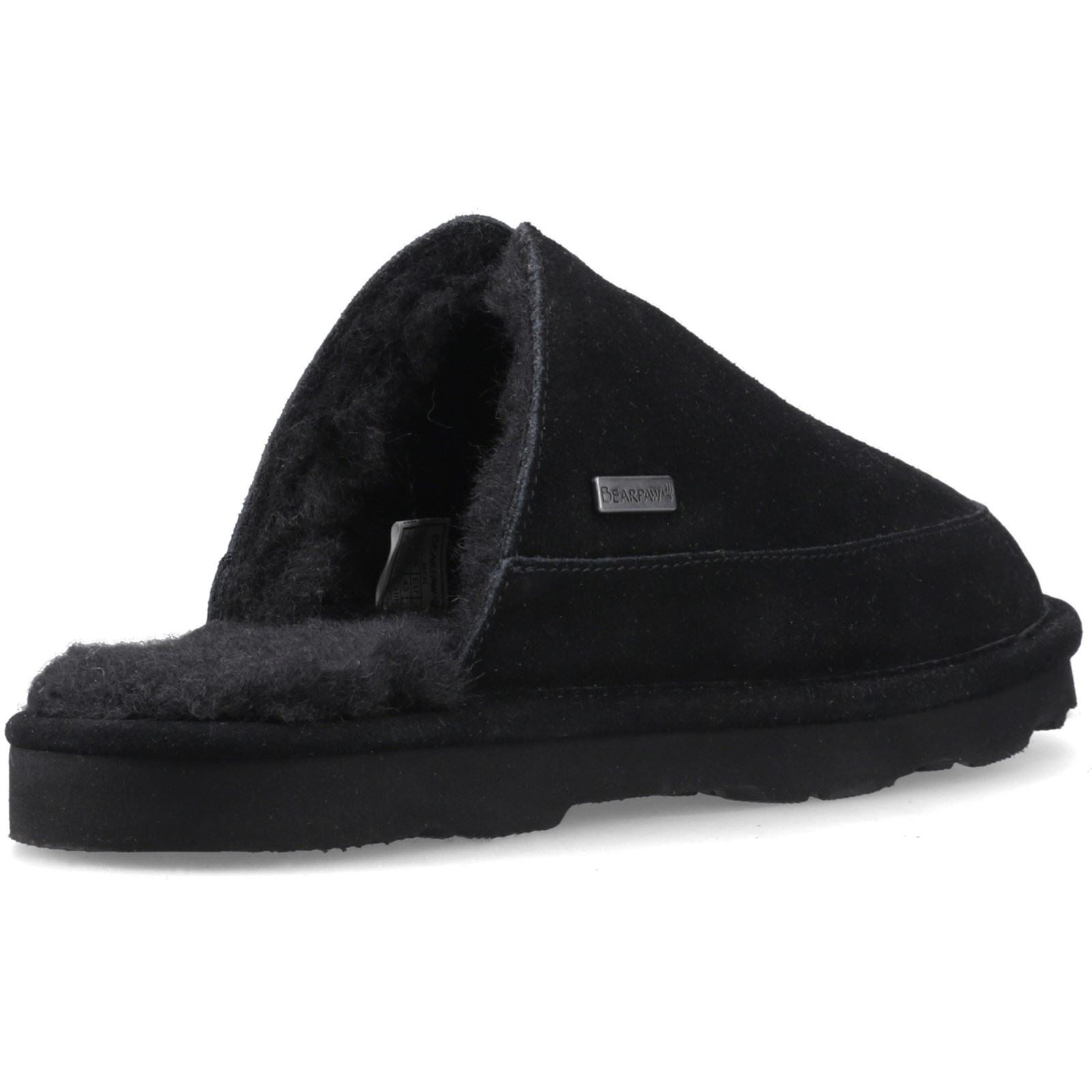 Bearpaw Walker Suede Men's Black Slippers