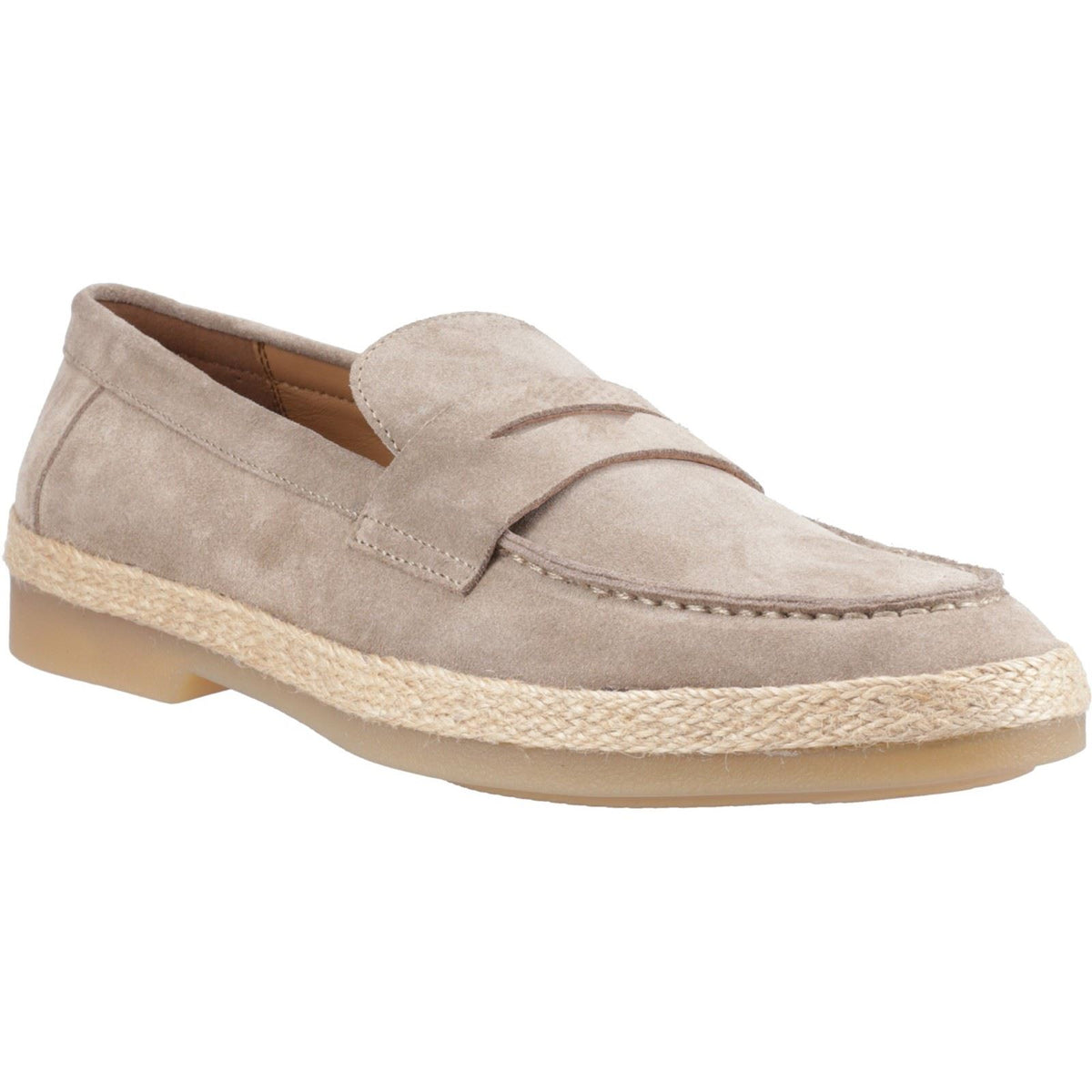 Hush Puppies Laurence Suede Men's Taupe Loafers