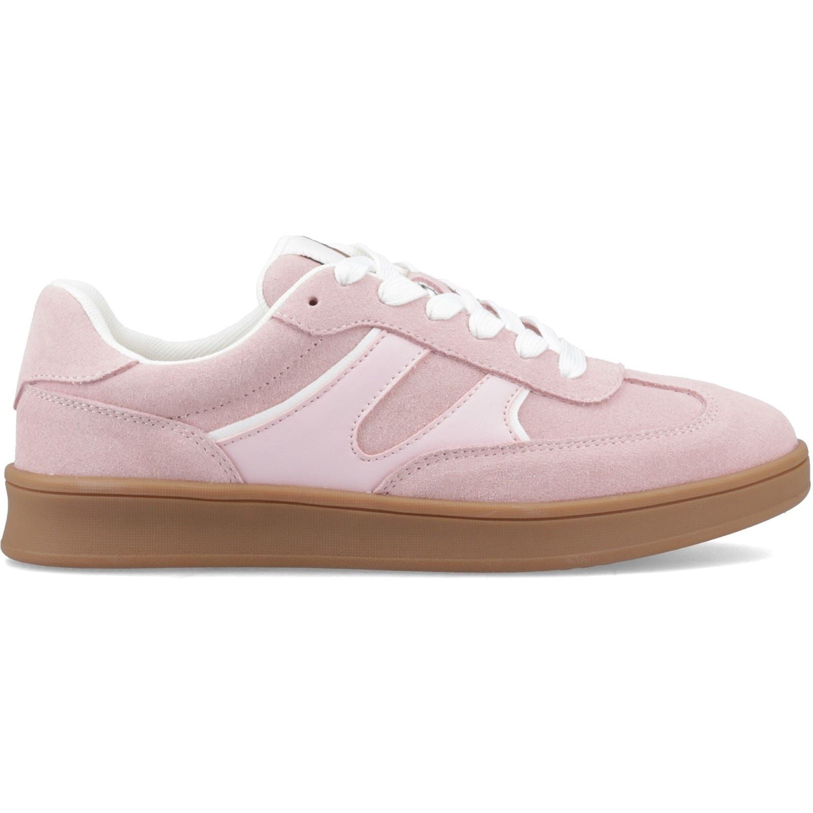 Hush Puppies Maura Suede Women's Pink Trainers