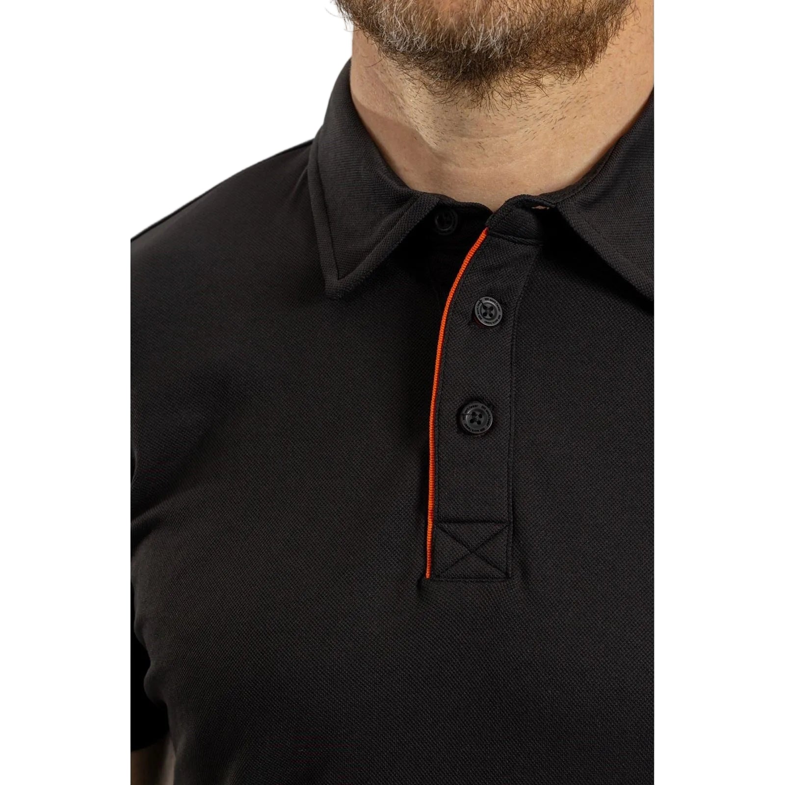 Helly Hansen Workwear Kensington Tech Men's Black Polo Shirt