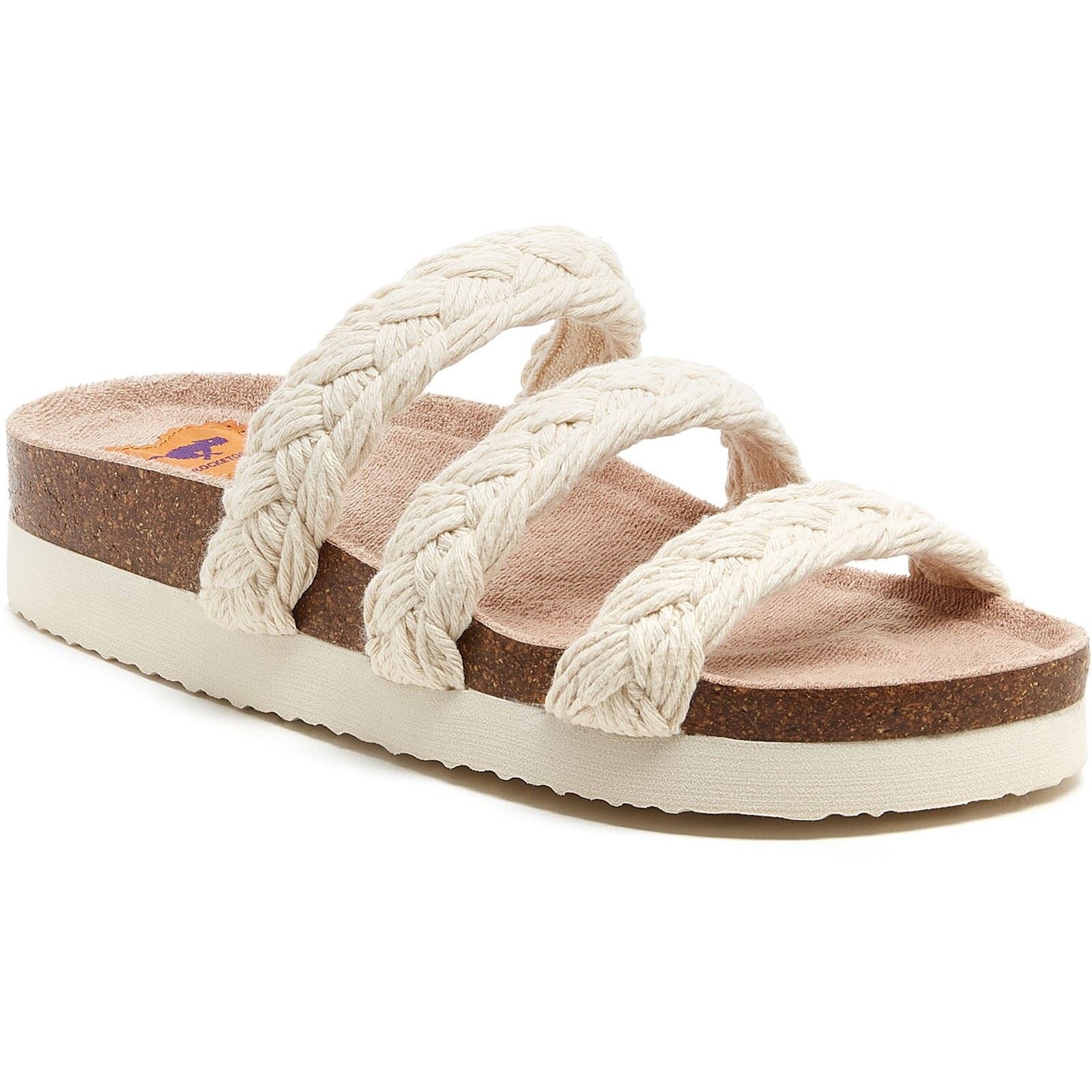 Rocket Dog Ashley String Braid Cotton Women's Natural Sandals