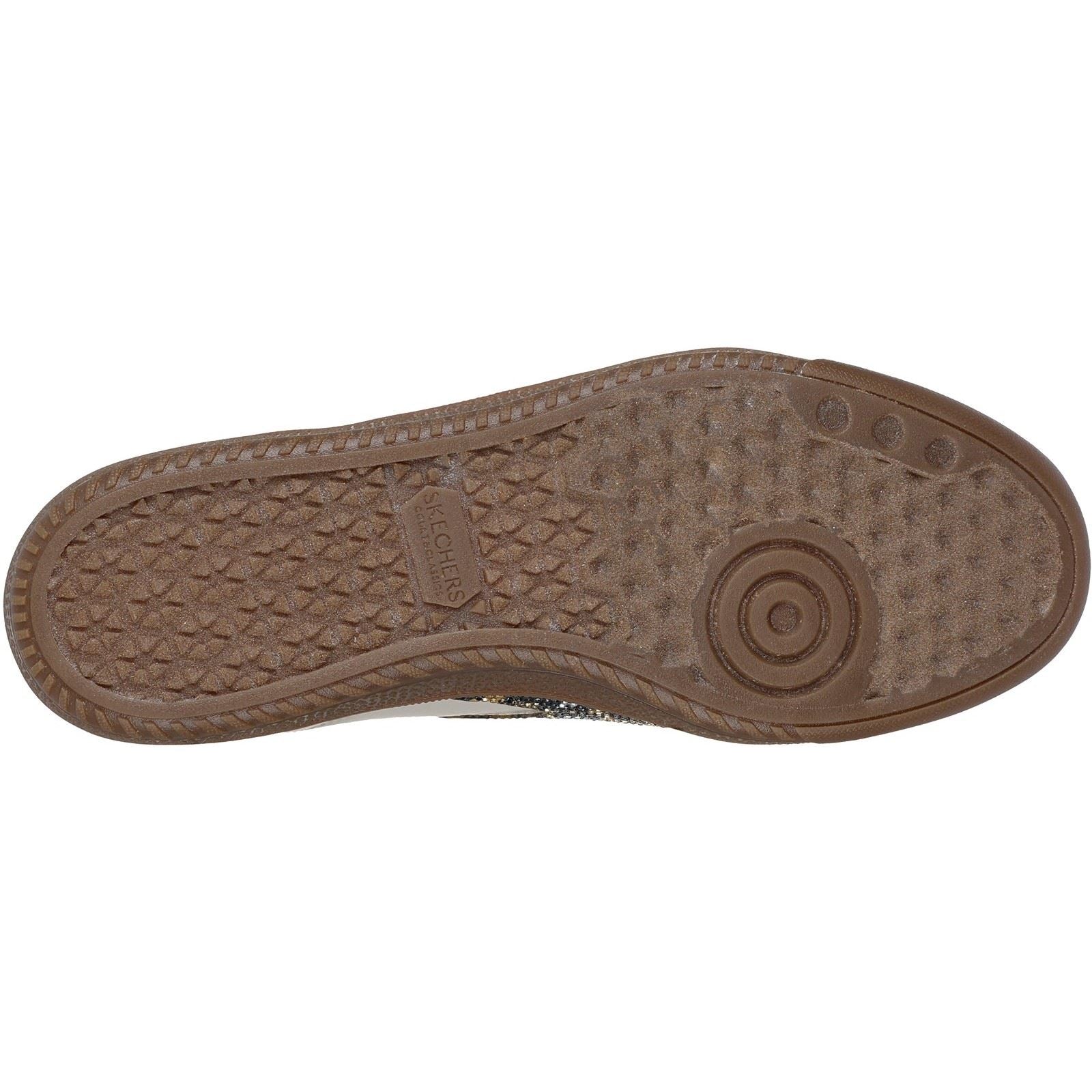 Skechers Hotshot Shimmering Spots Women's Taupe Trainers