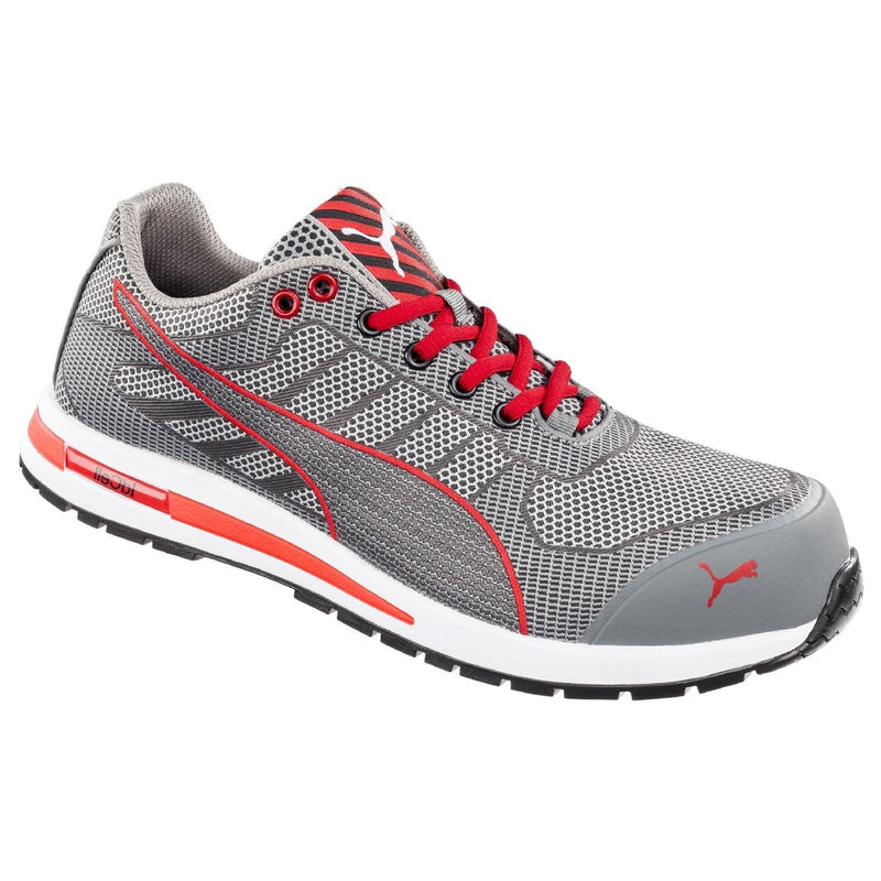 Puma Safety Xelerate Knit Low Textile Grey Safety Trainers