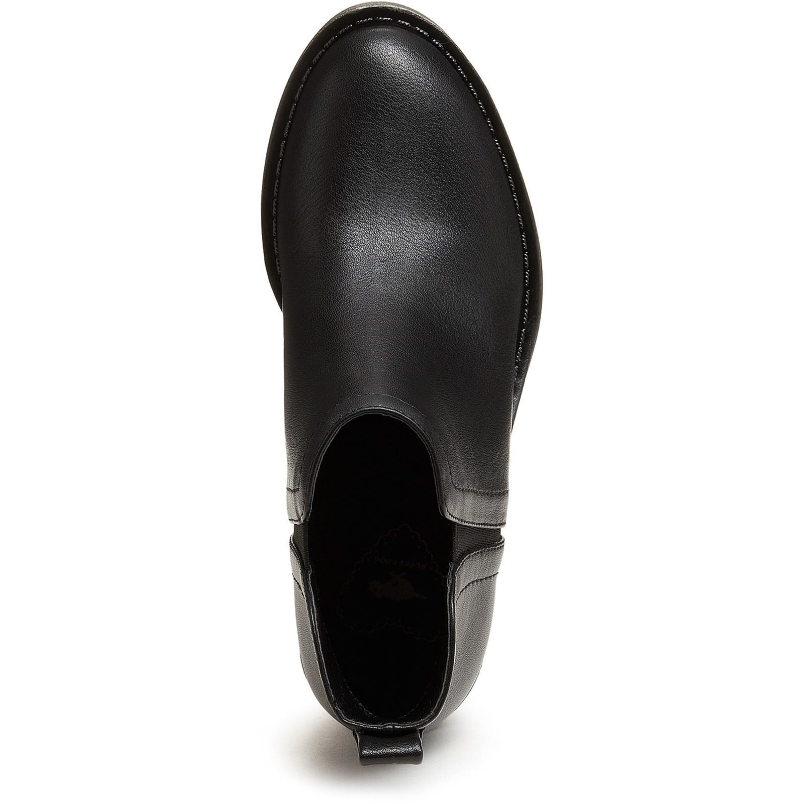 Rocket Dog York Synthetic Women's Black Heeled Ankle Boots