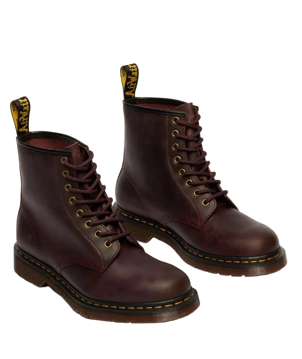 Dr. Martens 1460 Crazy Horse Leather Cherry Red Boots