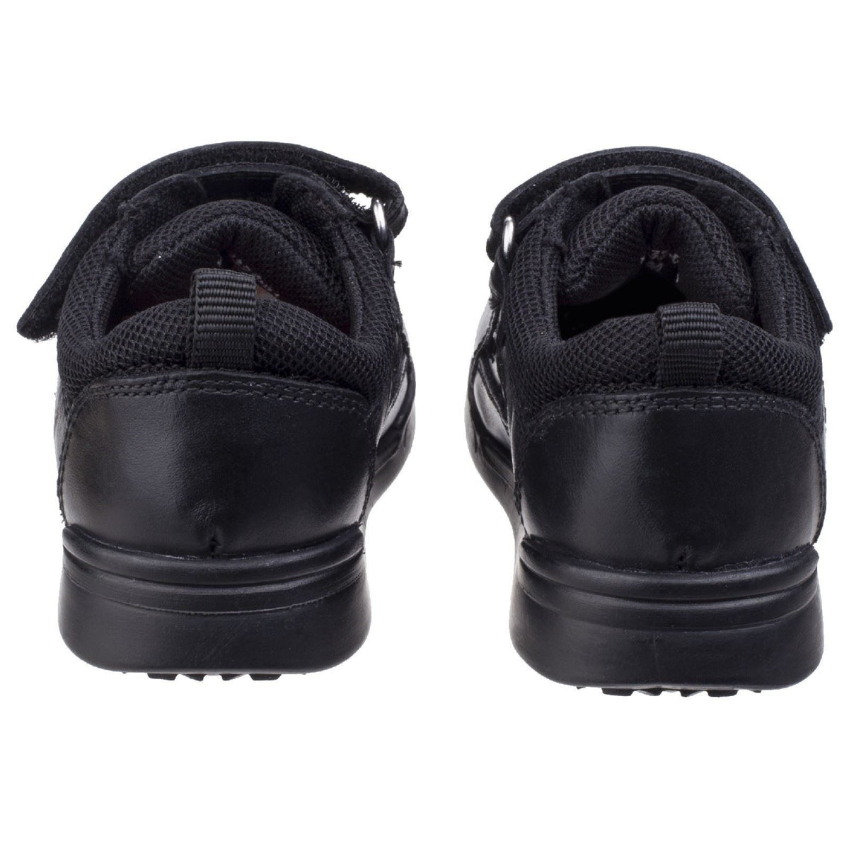 Hush Puppies Liam Infant Leather Black Shoes