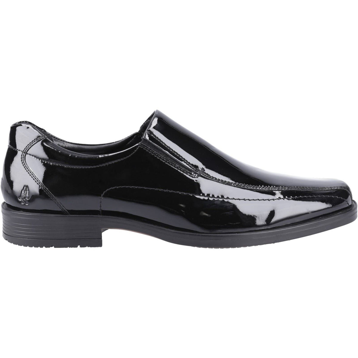 Hush Puppies Brody Leather Men's Black Slip-On Shoes