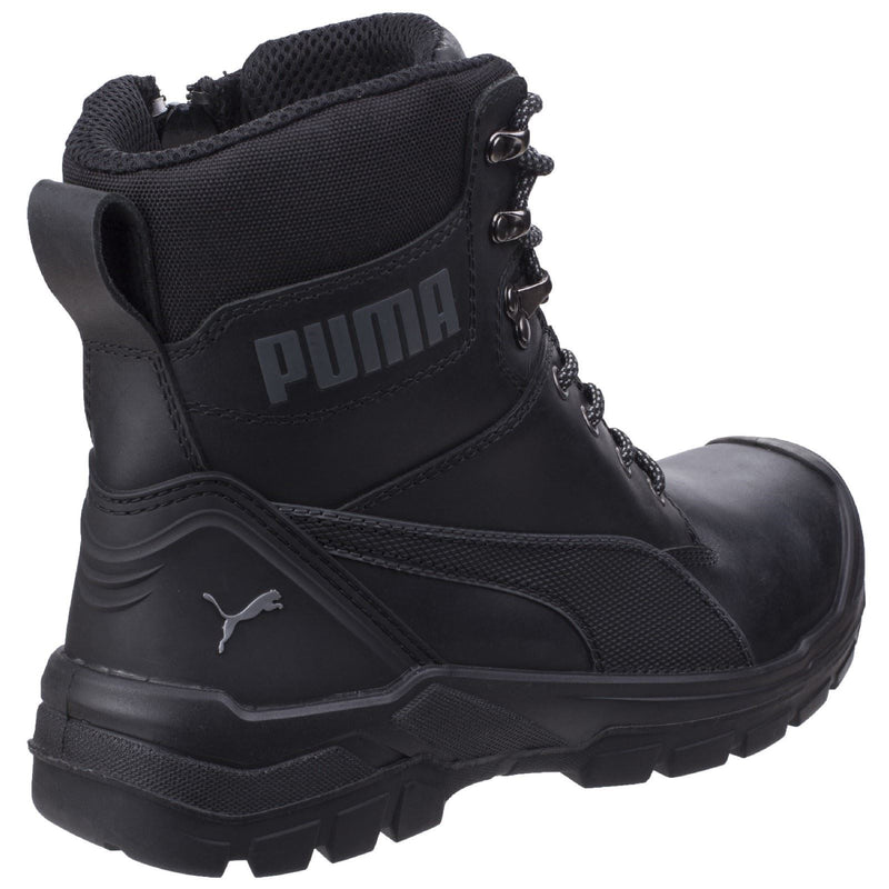 Puma Safety Conquest 630730 Leather Black Safety Boots