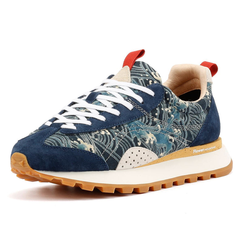 Flower Mountain New Asuka Blue Waves Trainers