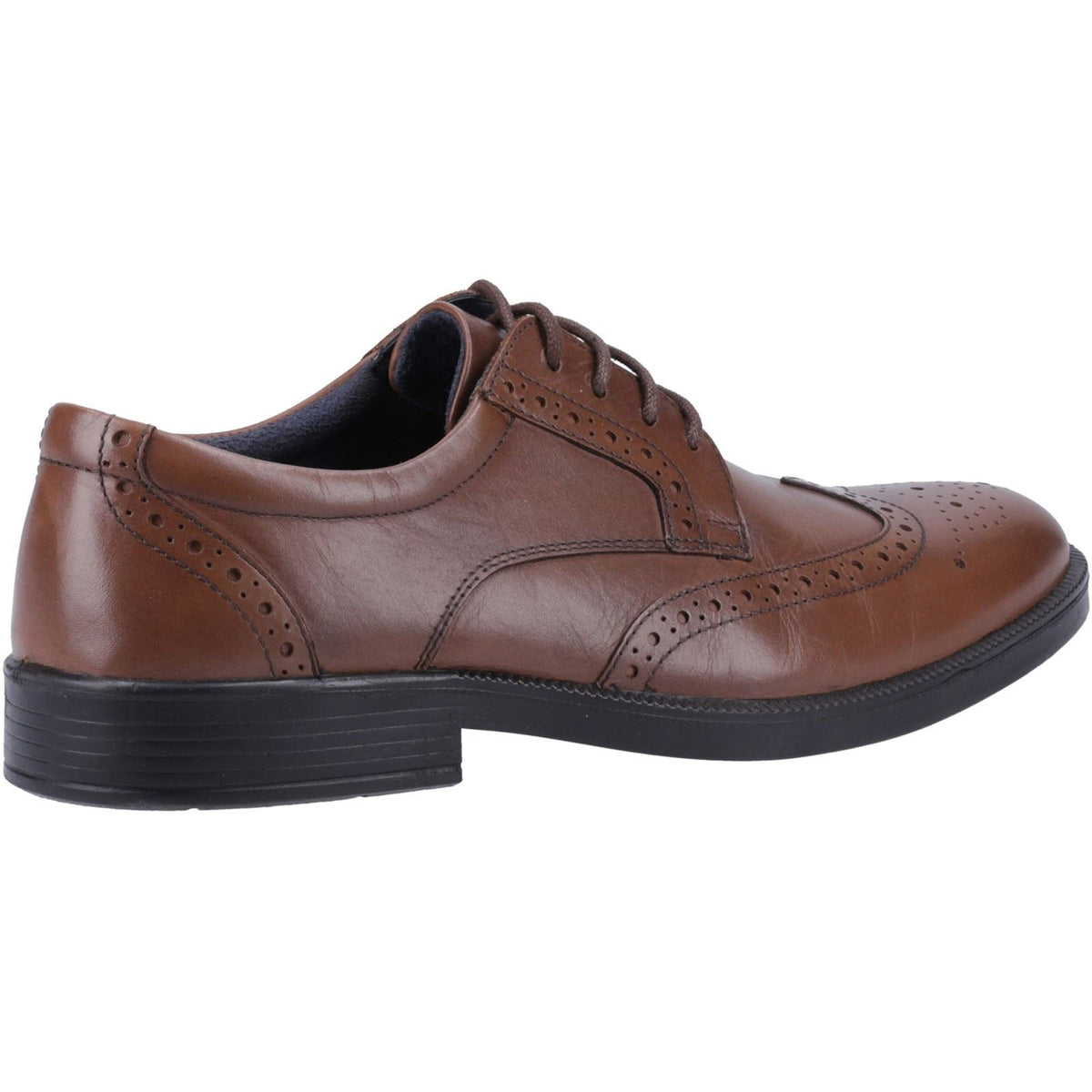 Hush Puppies Nolan Leather Men's Brown Brogues Shoes