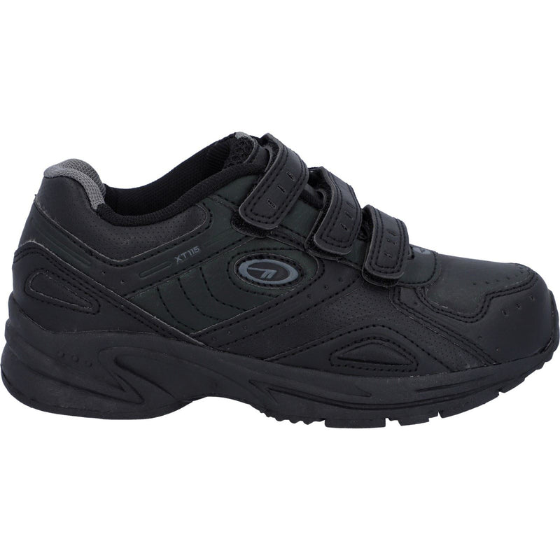Hi-Tec XT115 Synthetic Black Trainers