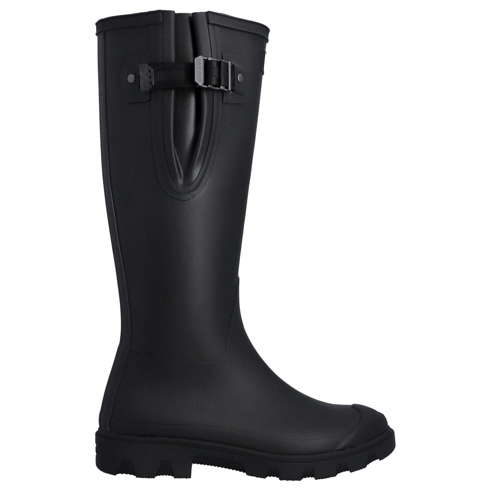 Hunter Downpour Rubber Black Wellington Boots