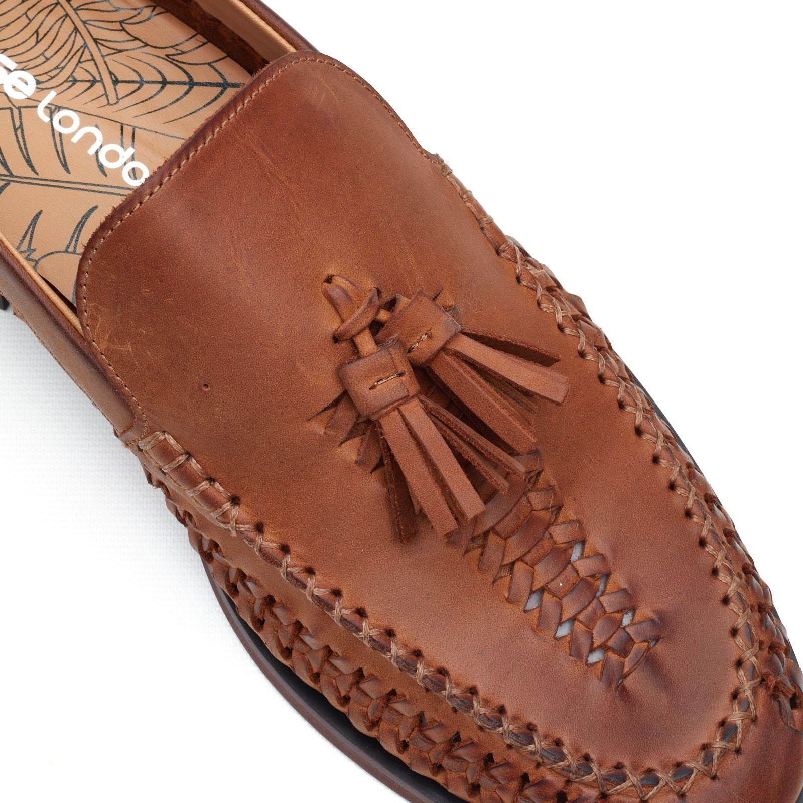 Base London Bracken Loafer Leather Men's Tan Loafers