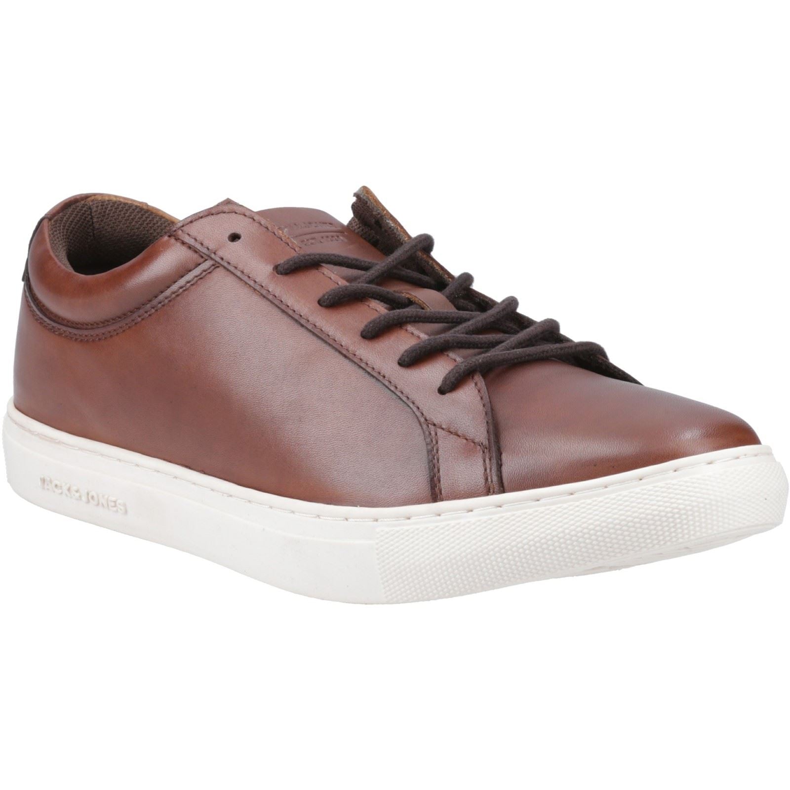 Jack & Jones Galaxy Leather Men's Cognac Trainers