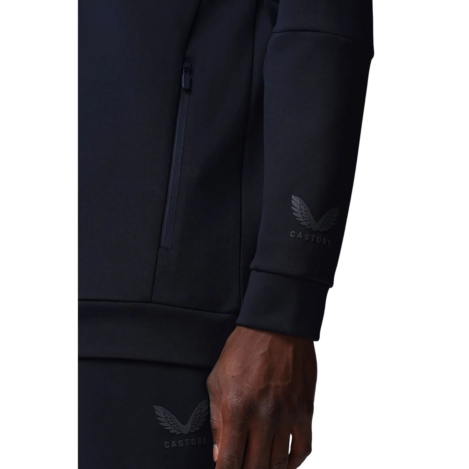 Castore Flex 1/4 Zip Men's Blue Sweatshirt
