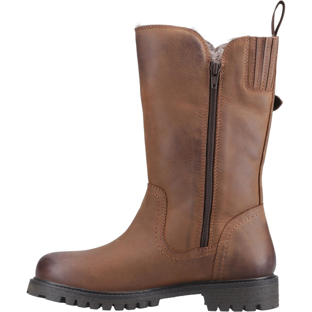 Cotswold Winchcombe Leather Women's Tan Boots
