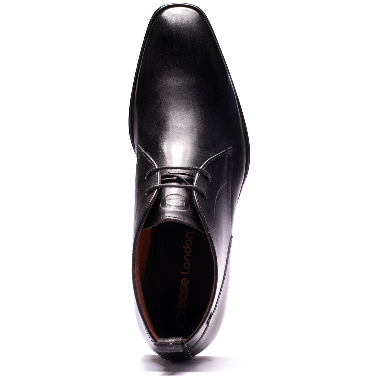 Base London Archer Leather Men's Black Ankle Boots