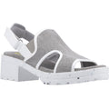 Rocket Dog Lilly Synthetic Women's Grey/White Heels