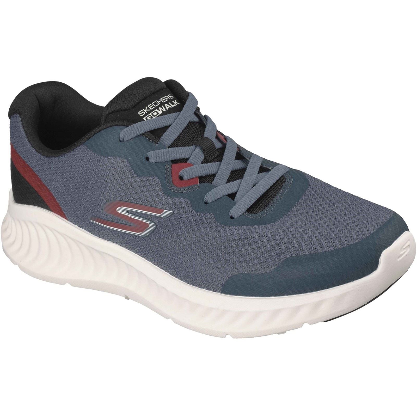 Skechers GO WALK Now Viligent Polyester Men's Slate Trainers