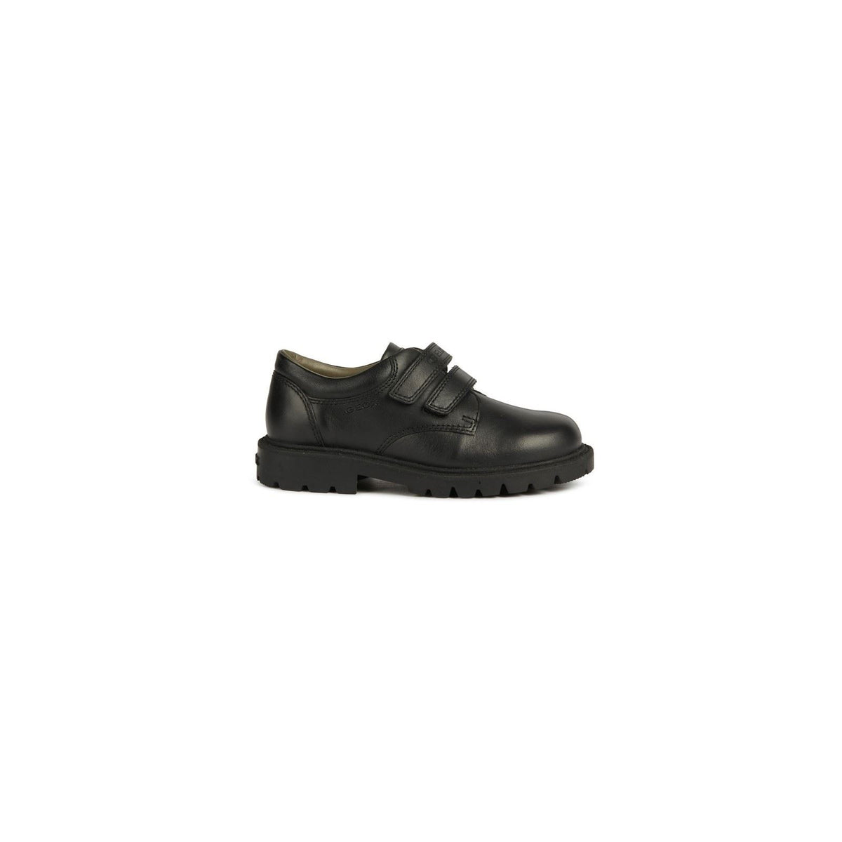 Geox Shaylax Leather Black Shoes