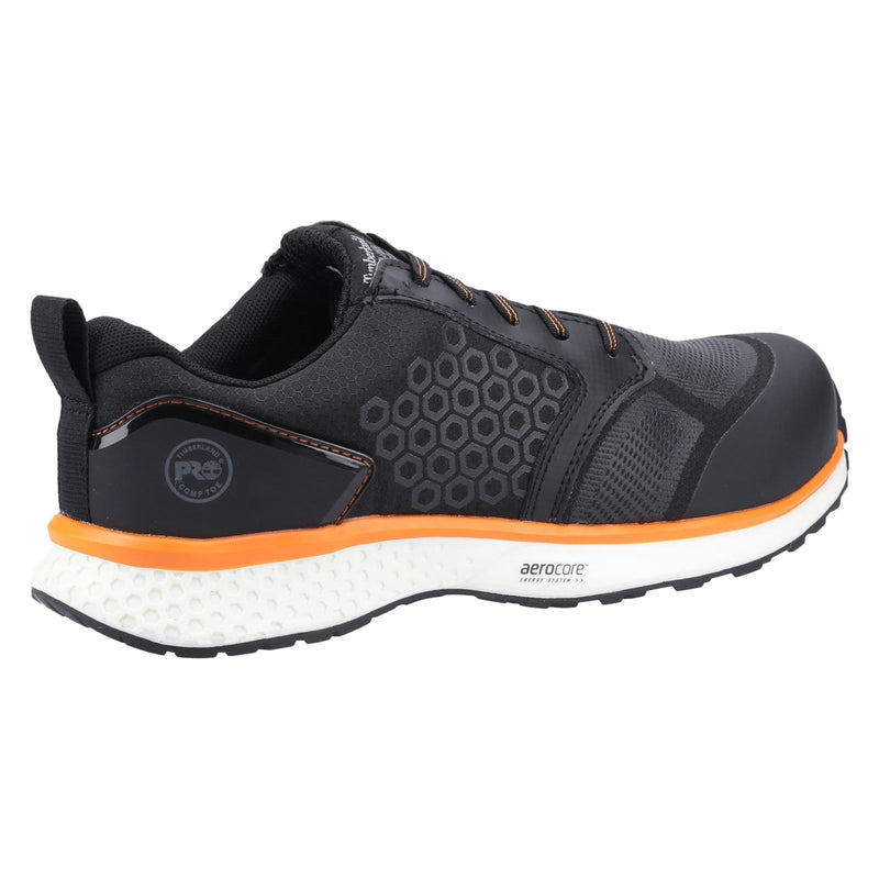 Timberland Pro Reaxion Synthetic Black/Orange Safety Trainers
