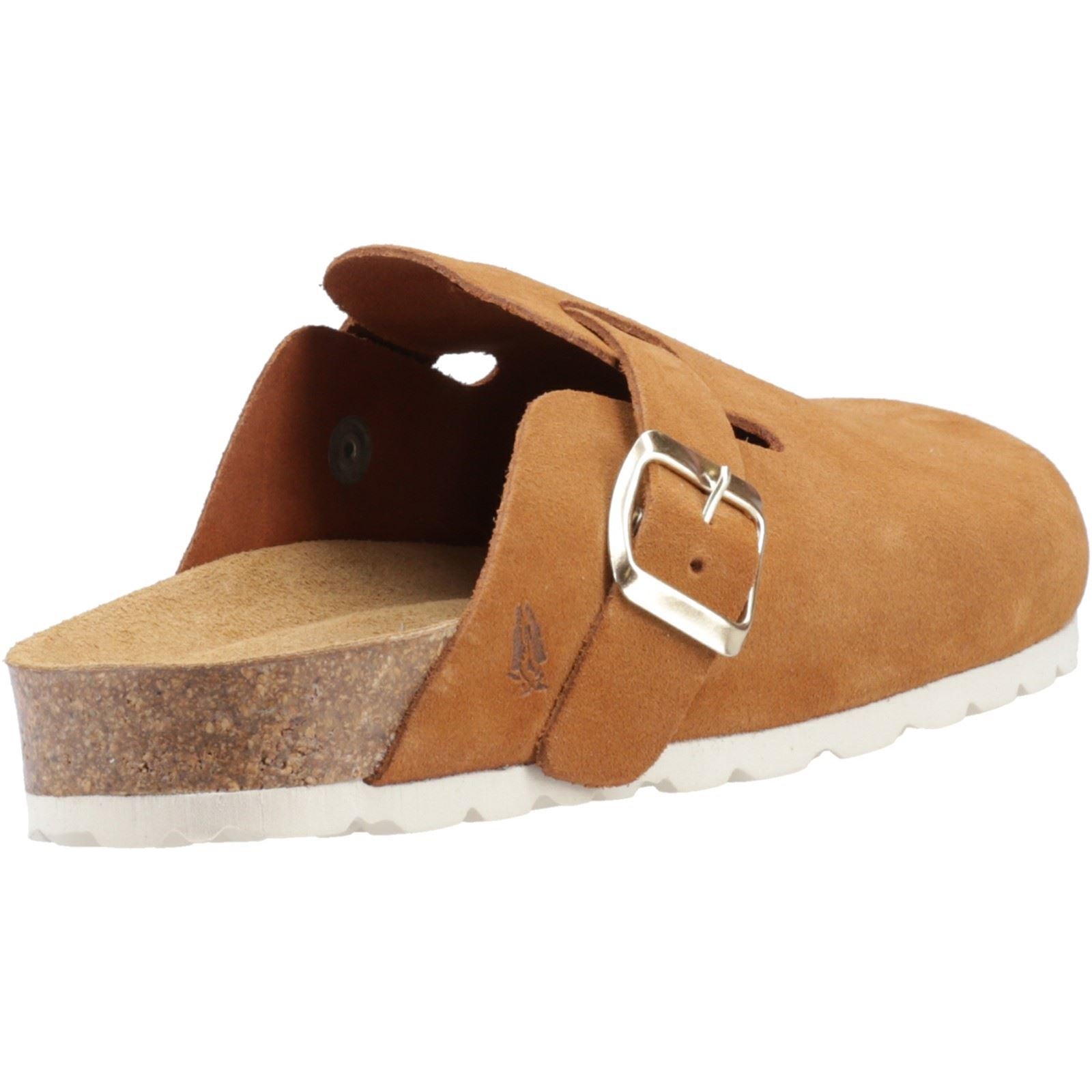 Hush Puppies Bailey Suede Women's Tan Mules