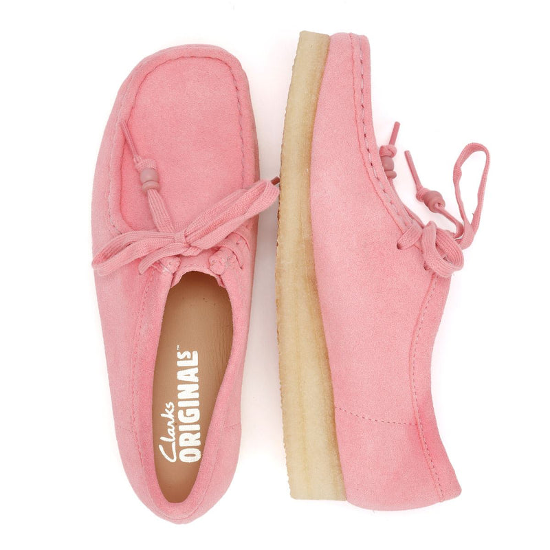 Clarks Originals Wallabee Suede Women's Pink Shoes