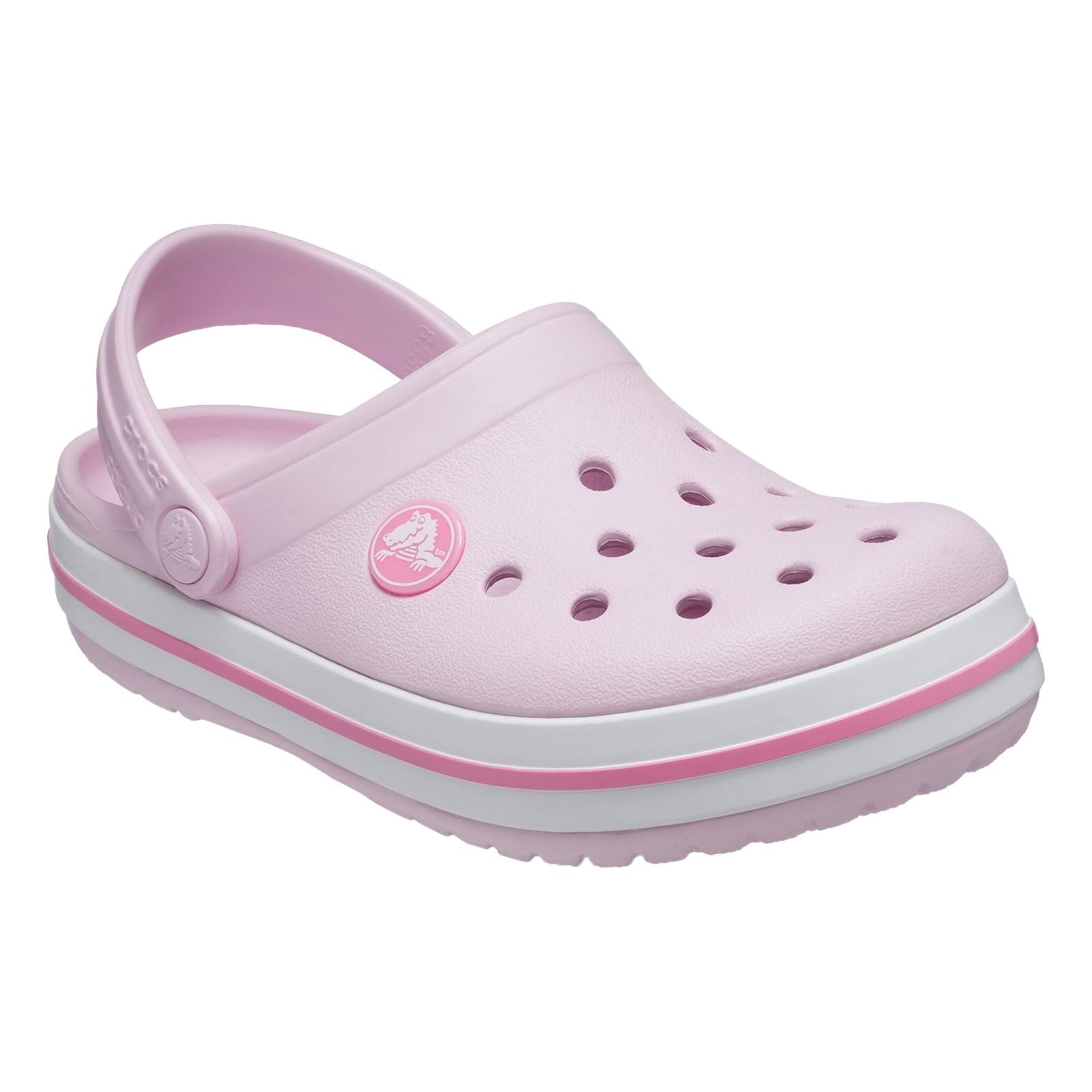 Crocs Crocband Synthetic Ballerina Pink Clogs