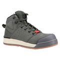 Hard Yakka 3056 Lace Zip Leather Olive Safety Boots