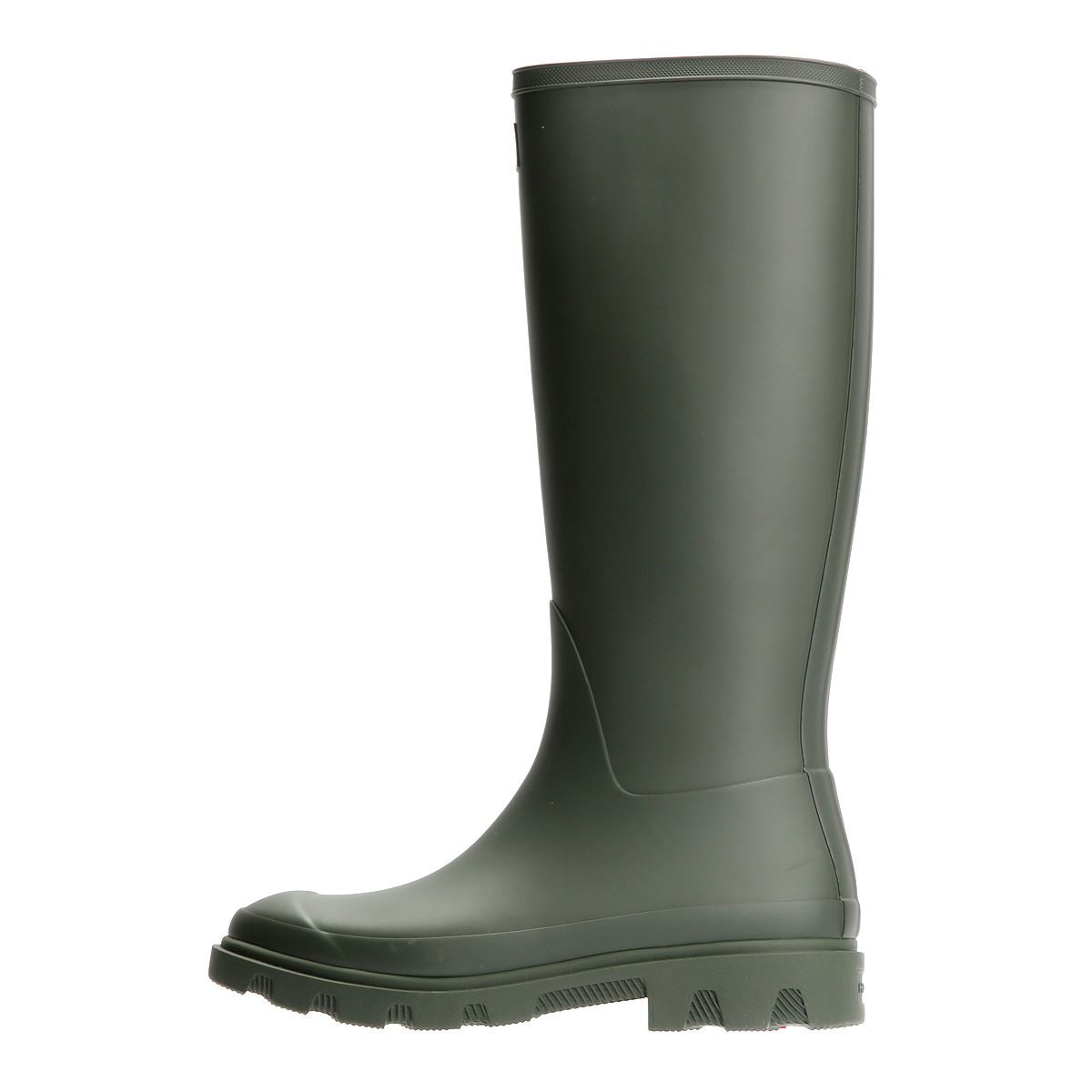 Hunter Downpour Tall Rubber Women's Olive Wellington Boots